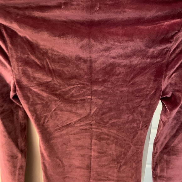 Abercrombie & Fitch Asymmetrical Ruched Velvet Mini Dress Size XS NWT - Picture 7 of 8